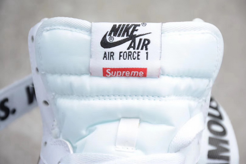 Authentic Superme X Nike Air Force 1 SP High